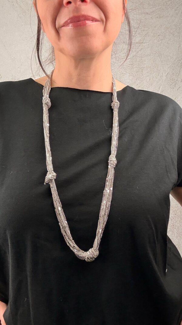 Collana Rosy argento