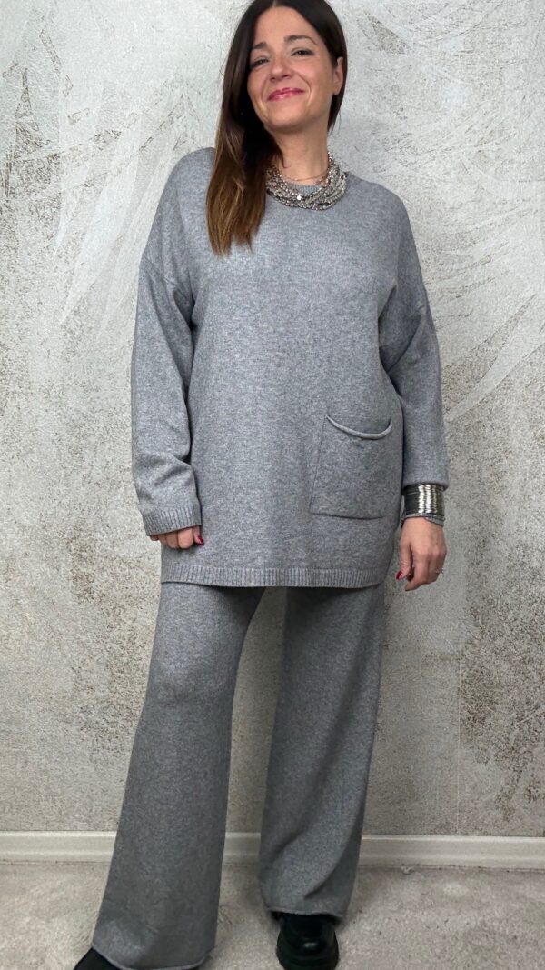 Completo Clotilde grigio