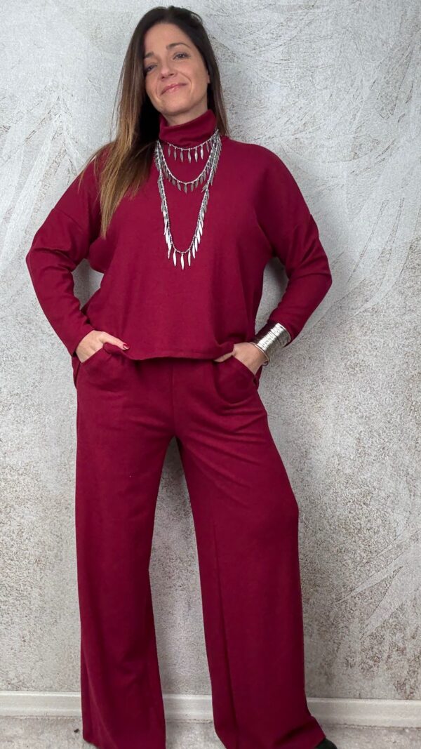 Completo Alba bordeaux