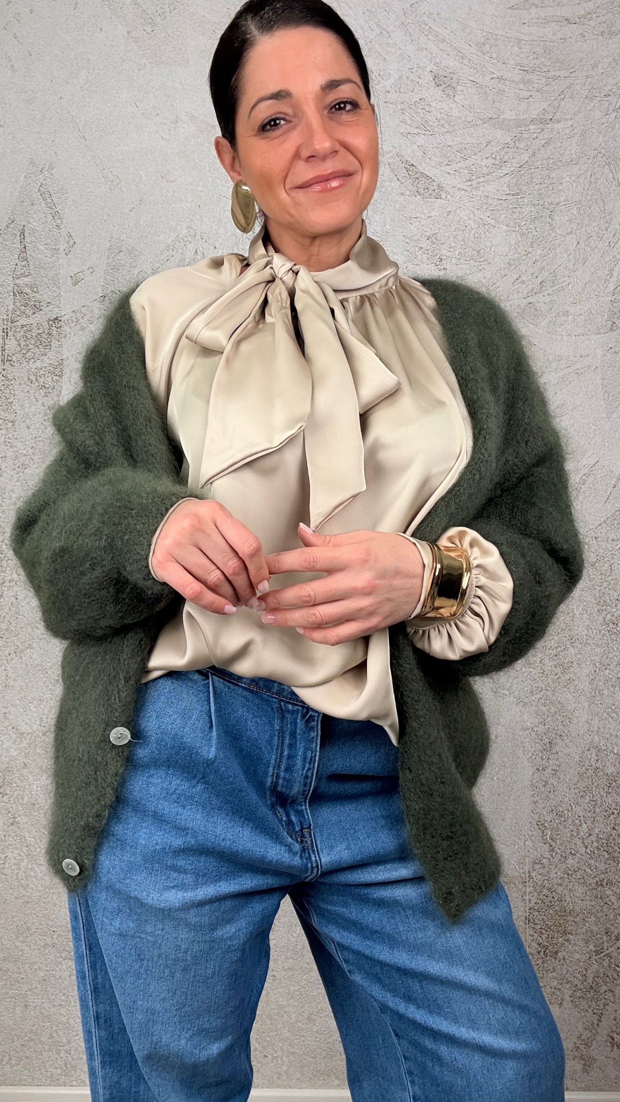 Cardigan Lucilla salvia - immagine 3