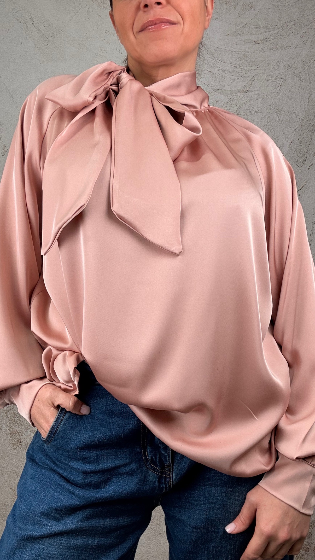 Camicia Fiocco cipria - immagine 4