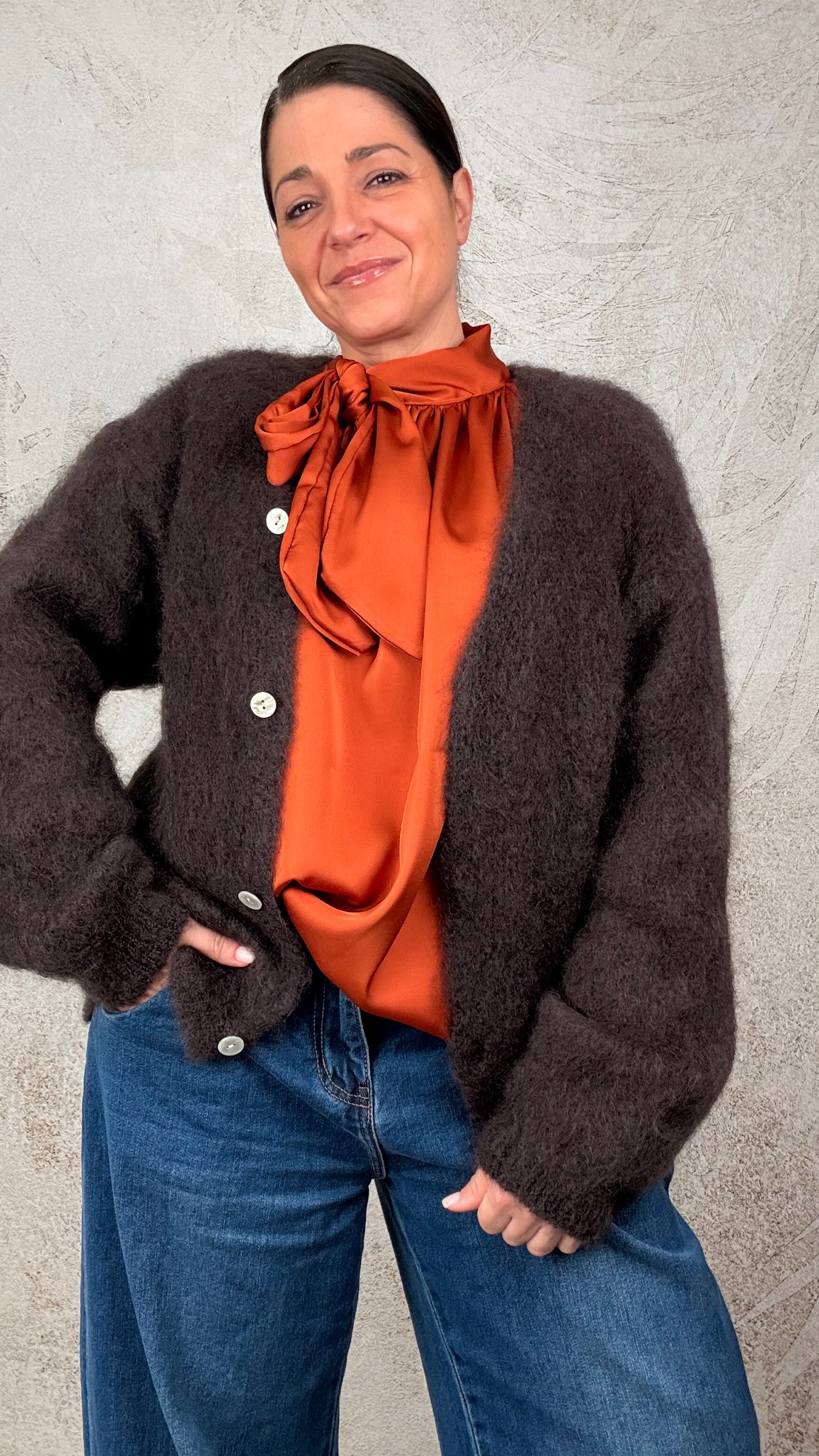 Cardigan Lucilla moro - immagine 2