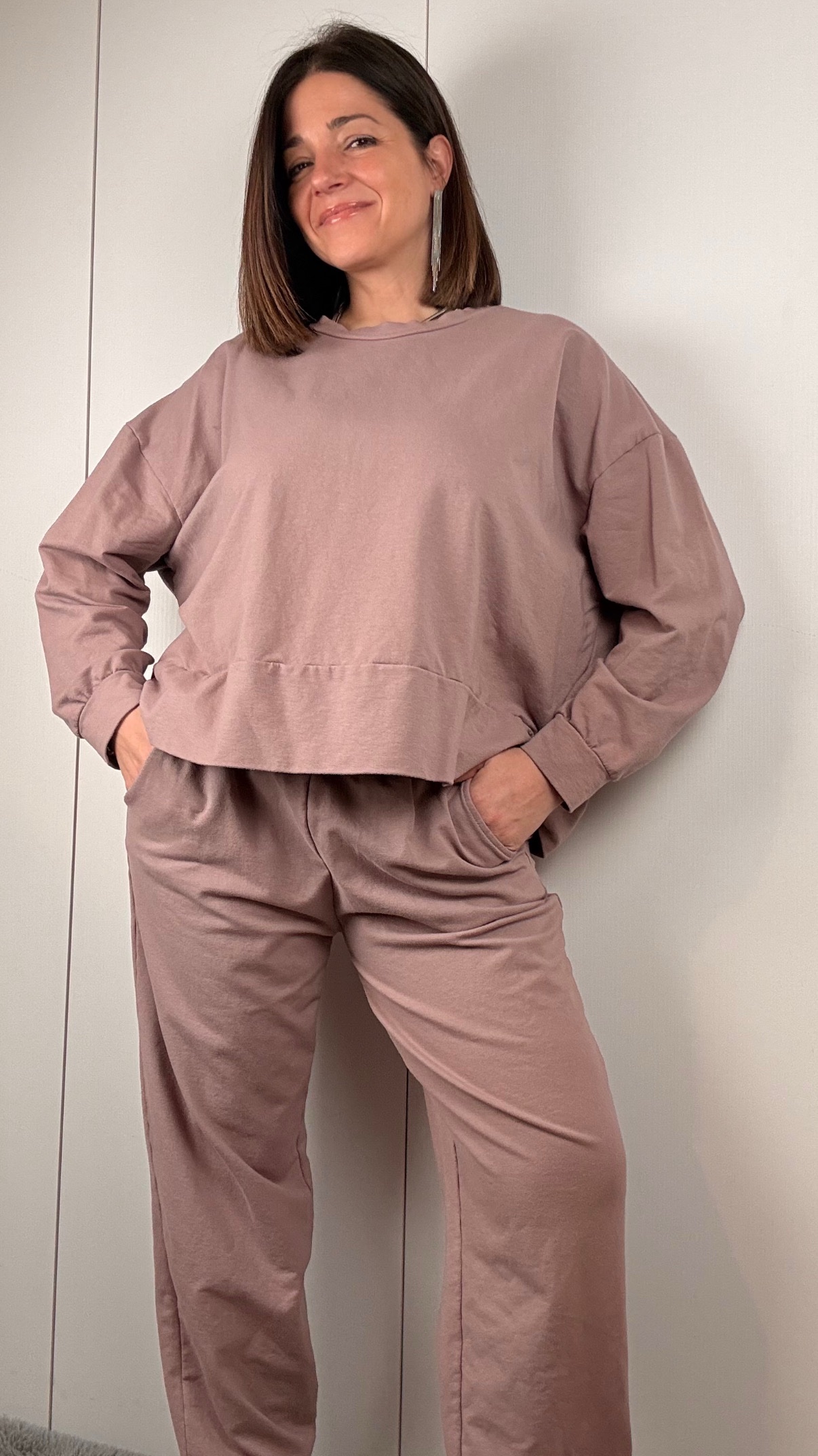 Completo Debora rosa pepe