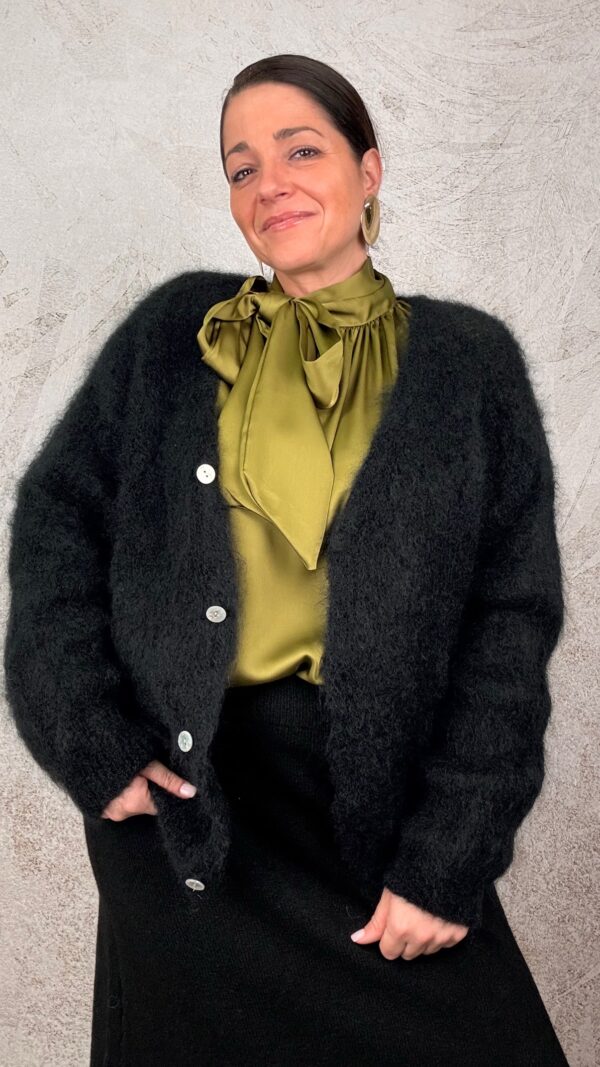 Cardigan Lucilla nero