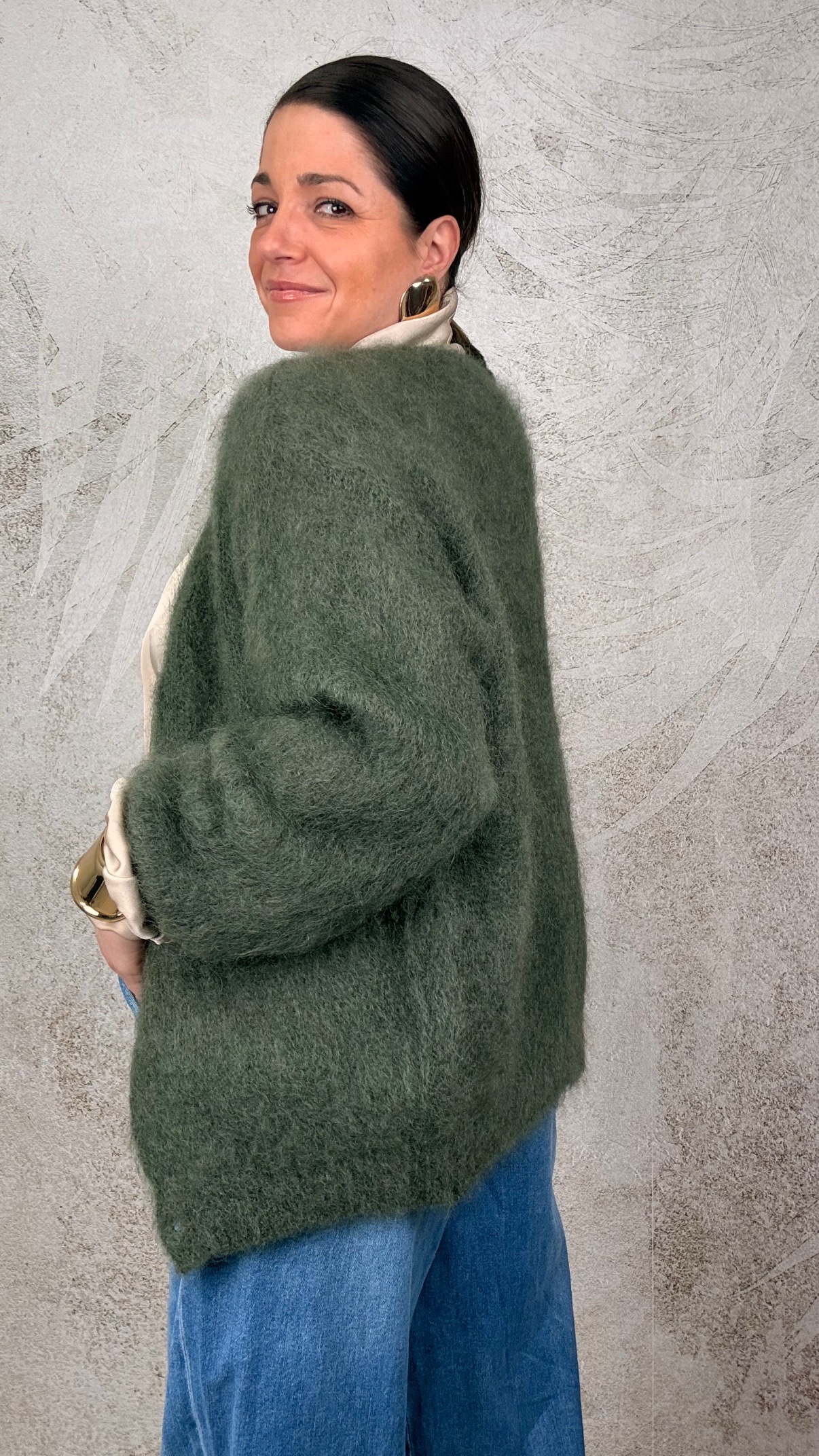 Cardigan Lucilla salvia - immagine 4