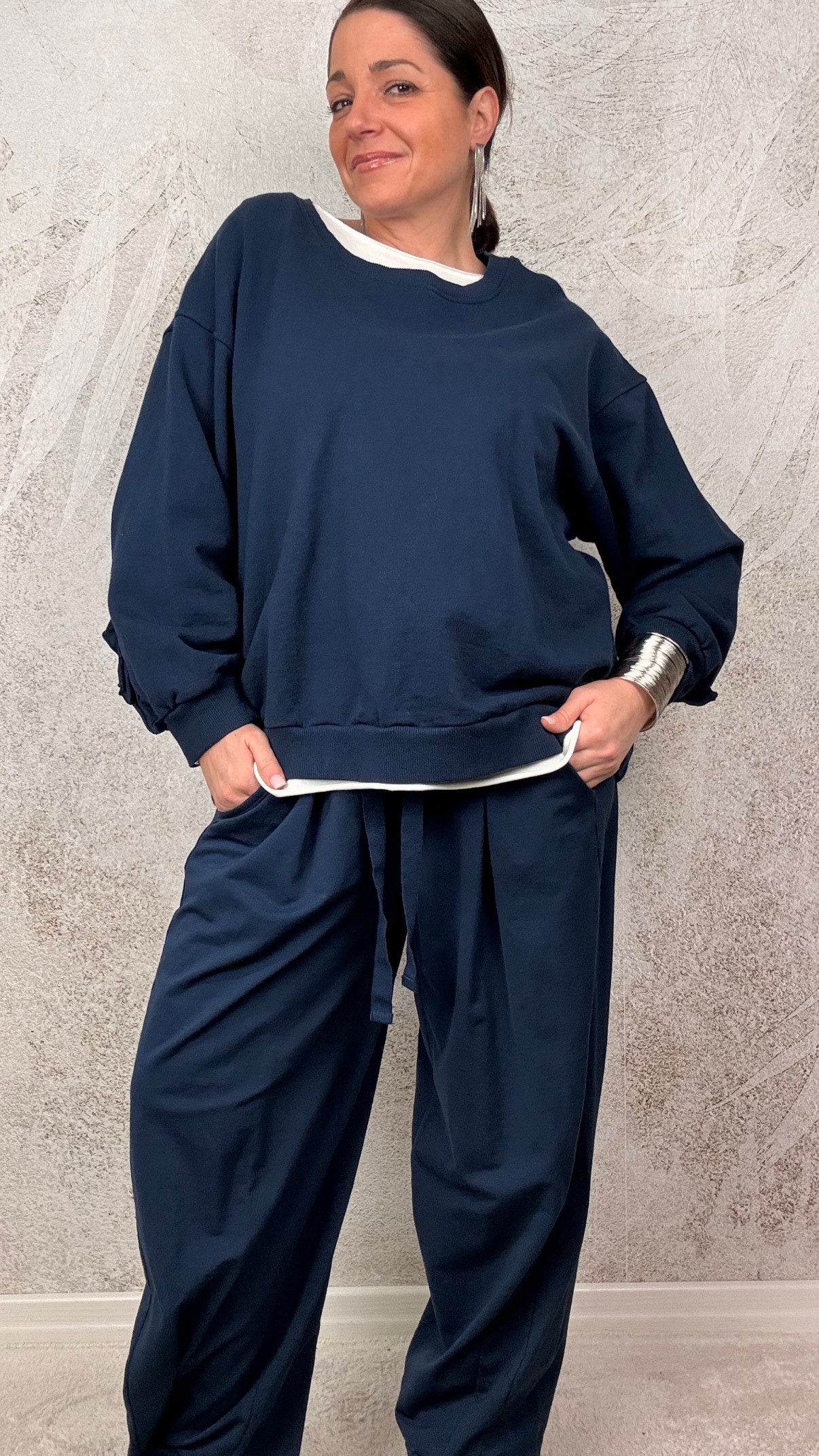 Completo Marcella blu - immagine 2