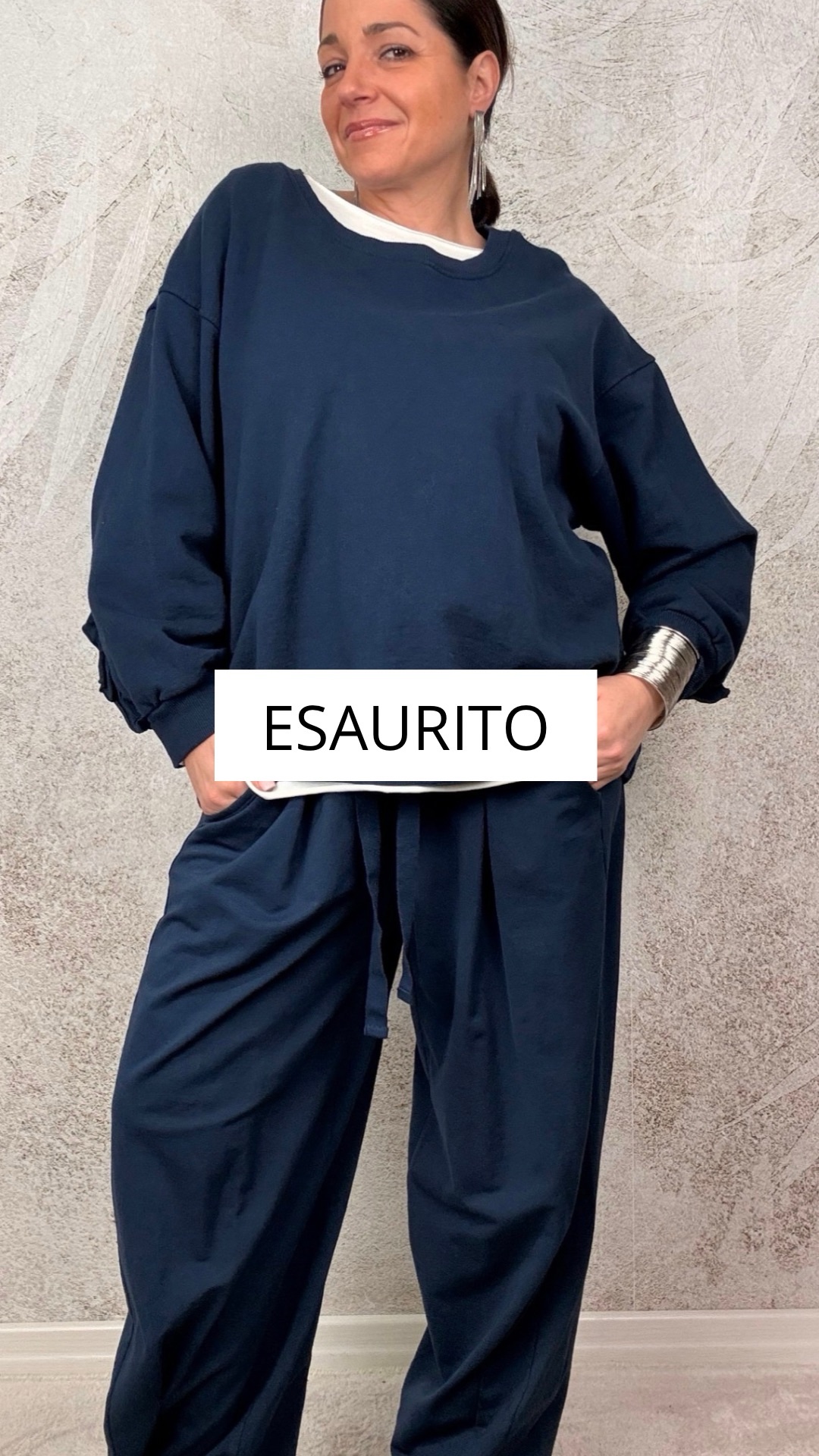 Completo Marcella blu